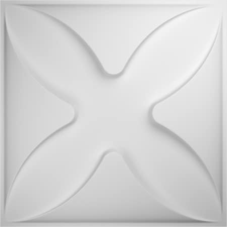 Ekena Millwork 19 5/8in. W x 19 5/8in. H Austin EnduraWall Decor 3D Wall Panel Covers Total 133.73 Sq. Ft., 50PK WP20X20AUWH-CASE-50